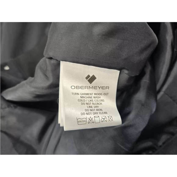 Obermeyer Sugarbush Stretch Pants Black Ski Snowboard Winter Size 18 Womens - Picture 6 of 13